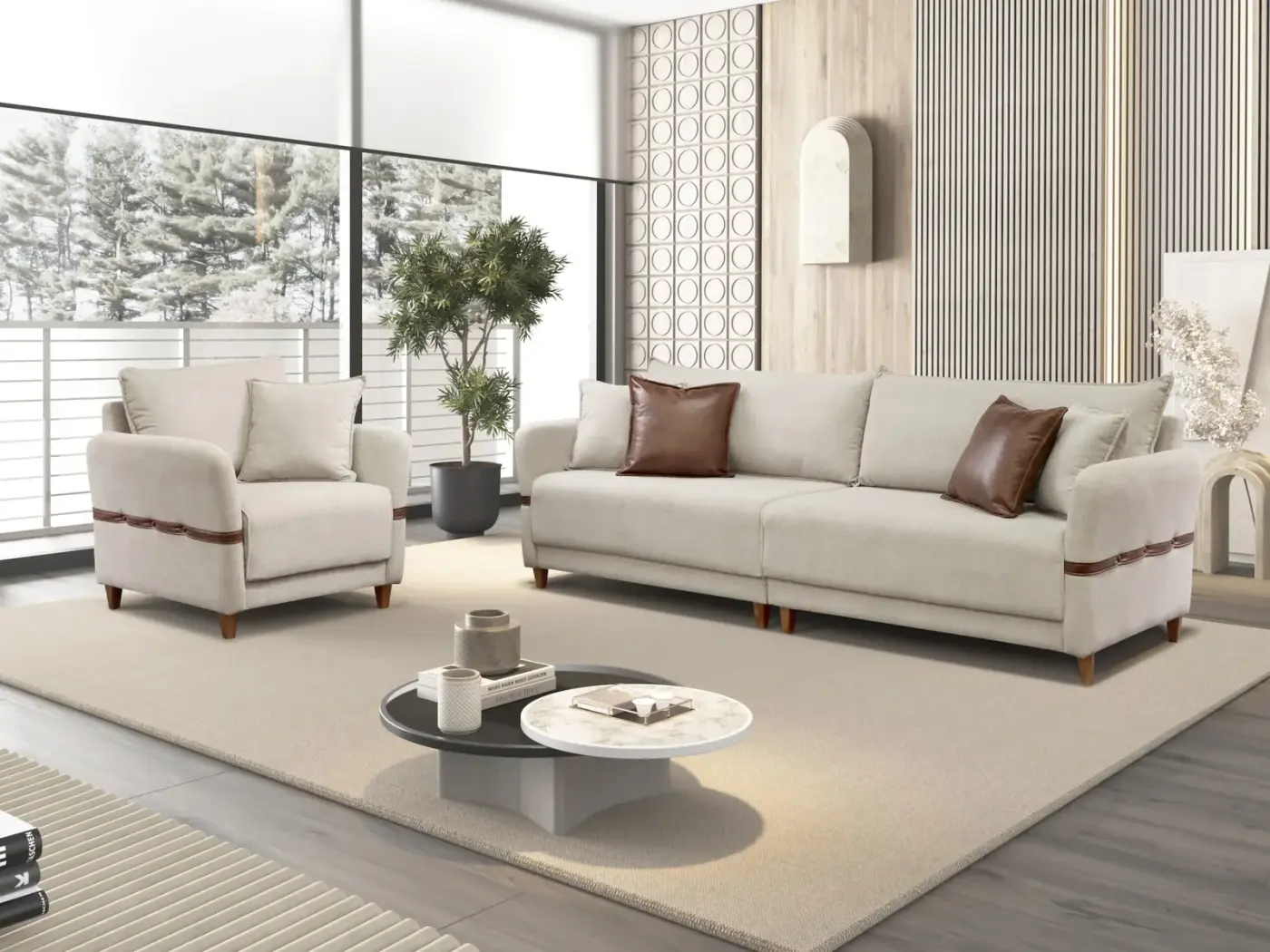 Estofado living 3067 — Lufer Estofados
